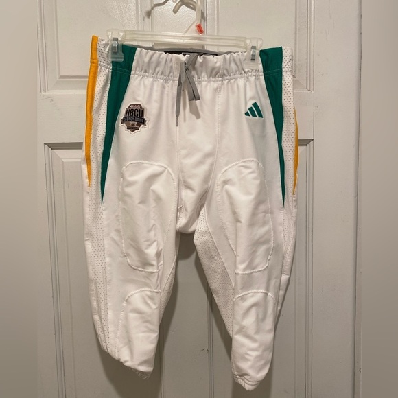 adidas Other - Kids White and Green football Pants